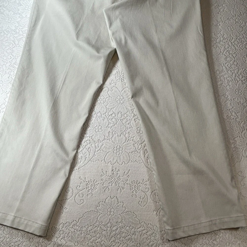 Nike Men's Golf Pants Size 40x32 Khaki Dri-Fit RN#56323 Preppy Dress